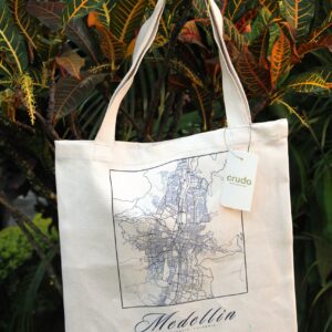 Eco Tote Bag Medellín Mapa