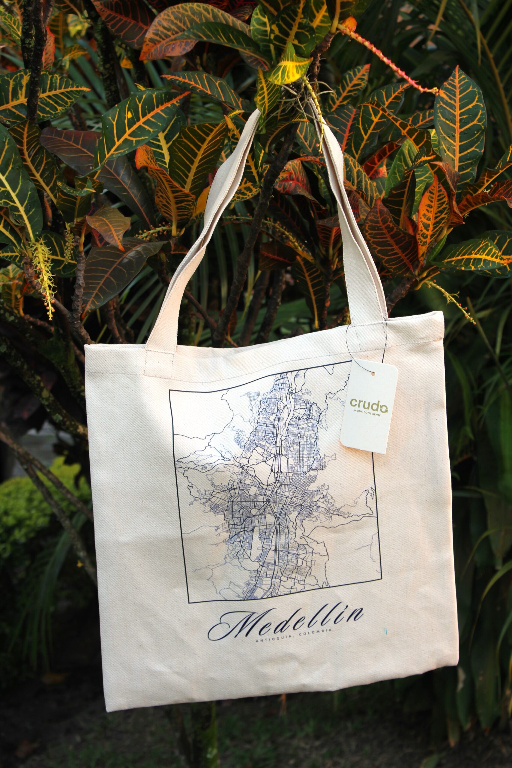 Eco Tote Bag Medellín Mapa